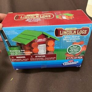 Mini Home Building Set - Green and Brown